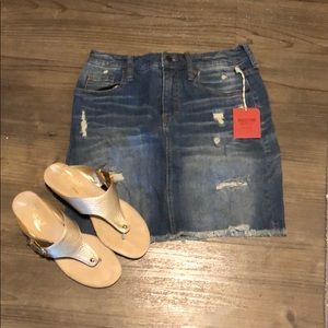 NWT Jean skirt